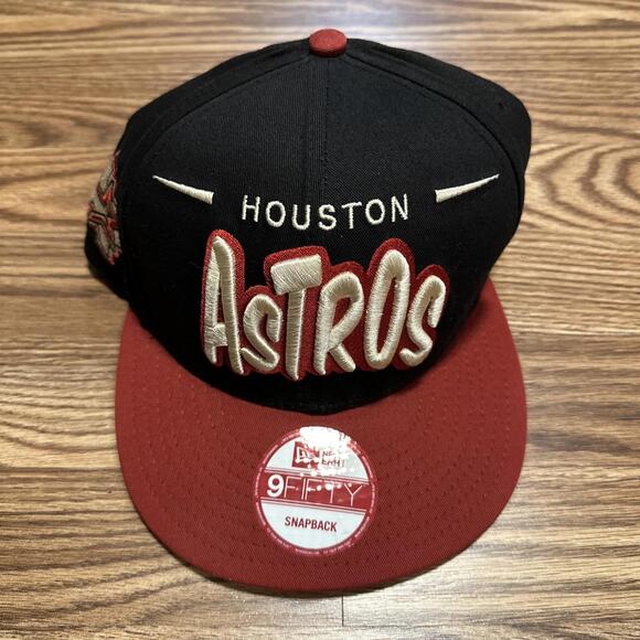 Houston Astros SnapBack Hat Cap Fitted Men One Size New Era MLB Baseball Texas - Picture 1 of 8